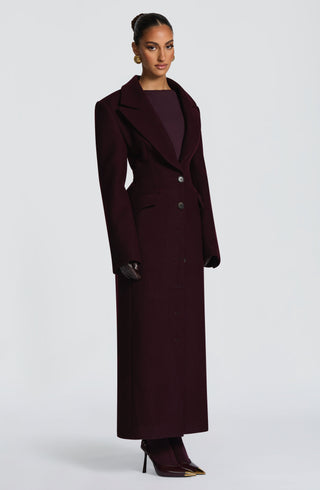 Ursula Coat - Plum - glavon