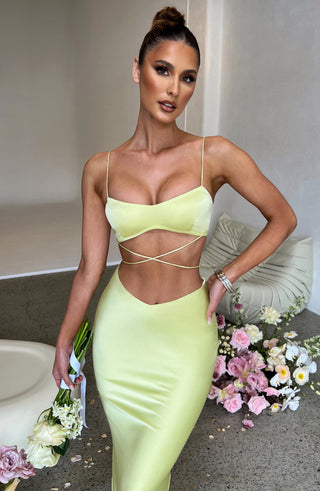 Valeria Top - Lime - glavon