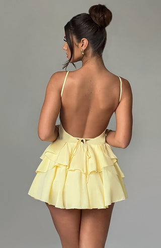 Veena Playsuit - Lemon - glavon