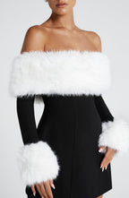 Villanelle Mini Dress - Black/White - Napalia