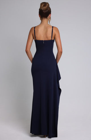 Violetta Maxi Dress - Navy - glavon