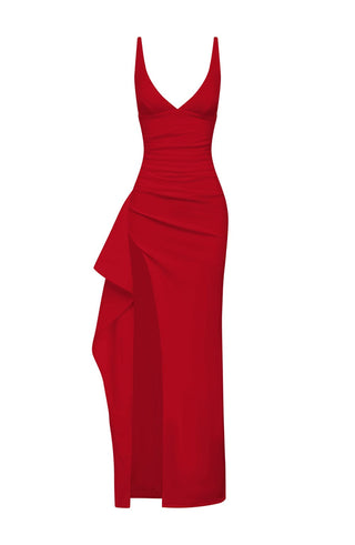 Violetta Maxi Dress - Red - glavon