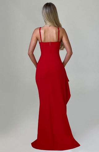 Violetta Maxi Dress - Red - glavon