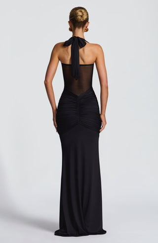 Vixen Maxi Dress - Black - glavon