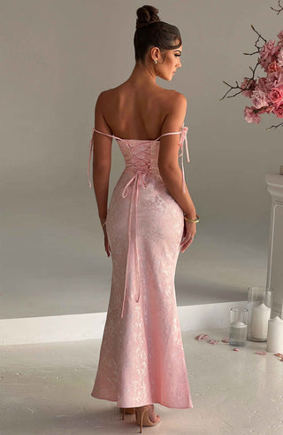 Whitney Maxi Dress - Blush - glavon