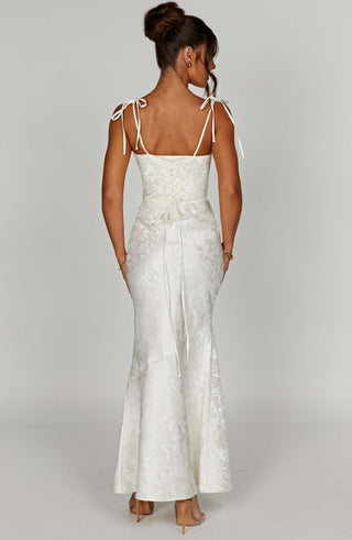 Whitney Maxi Dress - Ivory - glavon