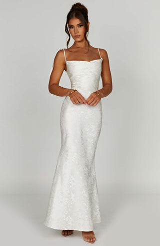 Whitney Maxi Dress - Ivory - glavon