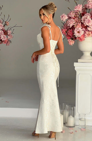 Whitney Maxi Dress - Ivory - glavon