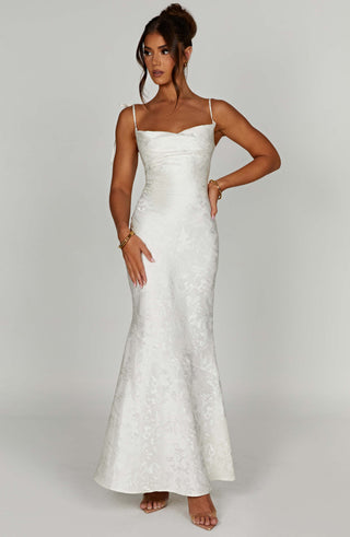 Whitney Maxi Dress - Ivory - glavon