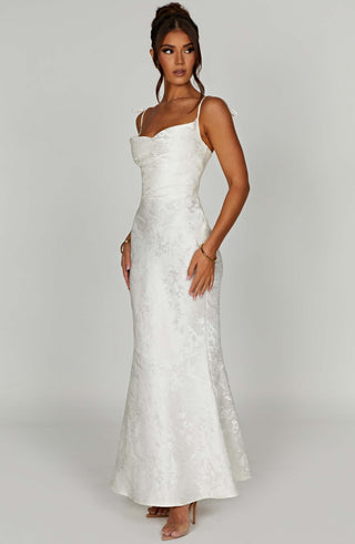 Whitney Maxi Dress - Ivory - glavon