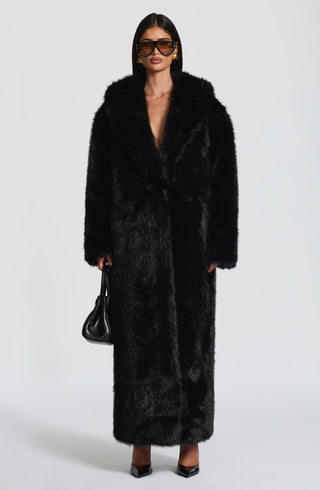 Willow Coat - Black - glavon
