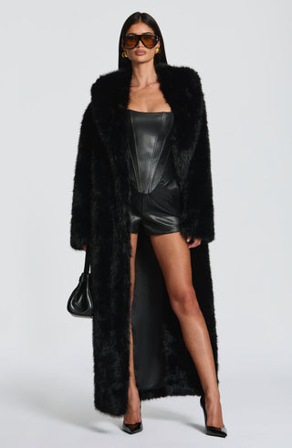 Willow Coat - Black - glavon