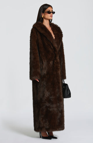 Willow Coat - Chocolate - glavon
