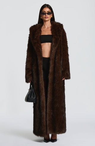 Willow Coat - Chocolate - glavon