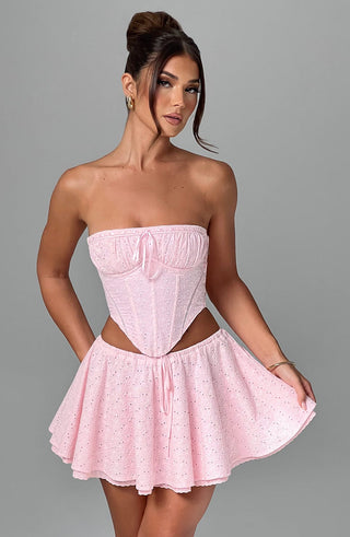 Wilma Corset - Blush - glavon