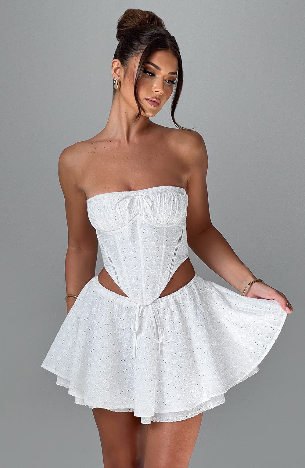 Wilma Corset - Ivory - Napalia