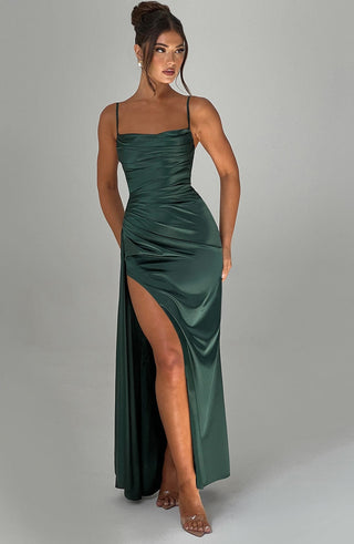 Winona Maxi Dress - Emerald - glavon