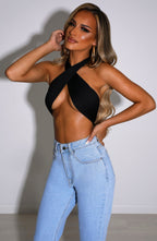 Xavia Top - Black - Napalia