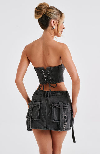 Yasie Corset - Black - glavon
