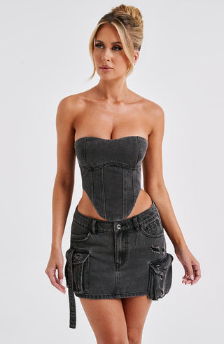 Yasie Corset - Black - glavon