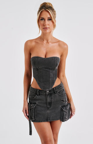 Yasie Corset - Black - glavon