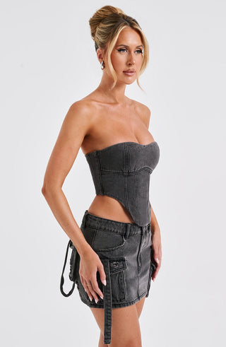 Yasie Corset - Black - glavon