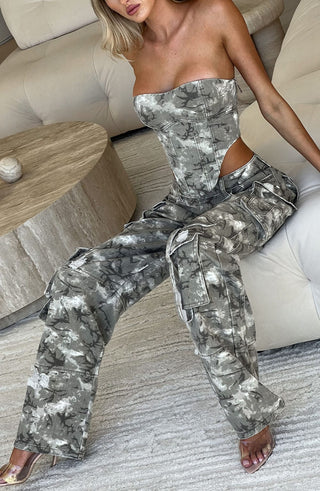 Yasie Corset - Camo Print - glavon