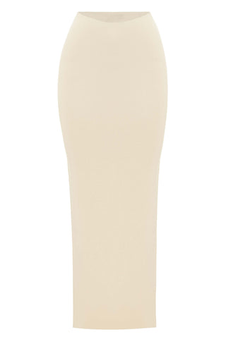 Yazmin Maxi Skirt - Cream - glavon