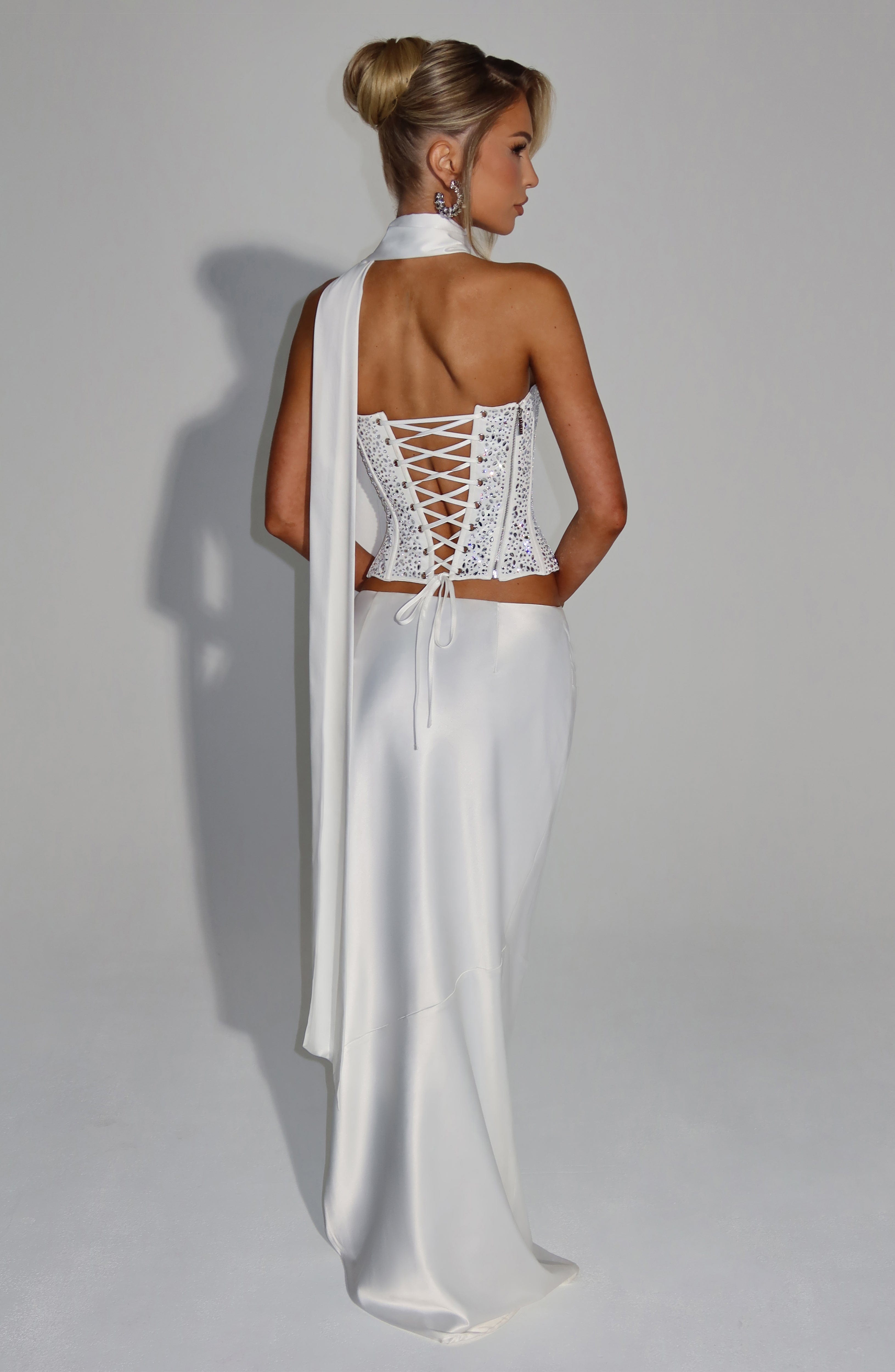 Yvette Corset - Ivory - Napalia