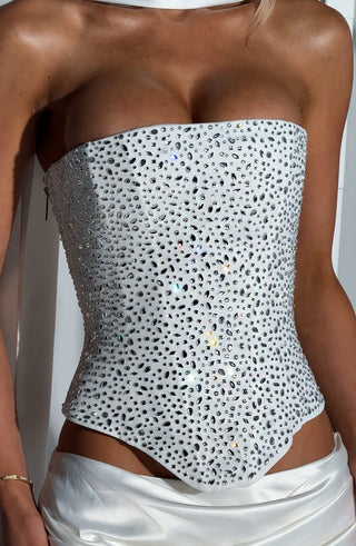 Yvette Corset - Ivory - glavon
