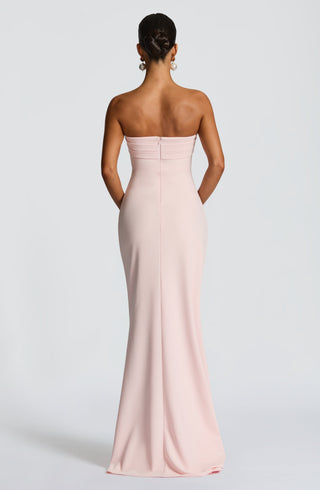 Zafira Maxi Dress - Blush - glavon