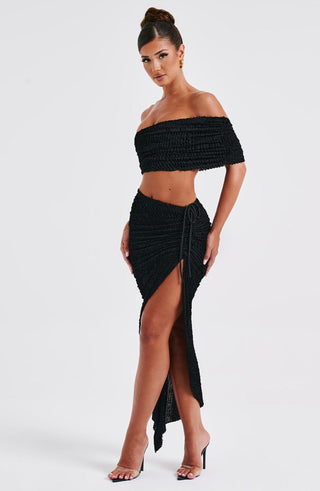 Zina Top - Black - glavon