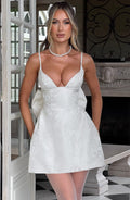 Zoella Mini Dress - Ivory - Napalia